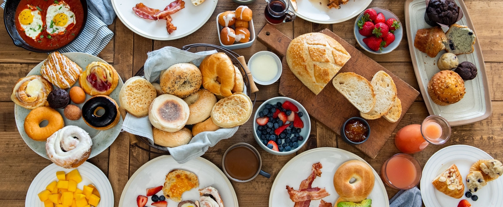 aspire foods brunch table