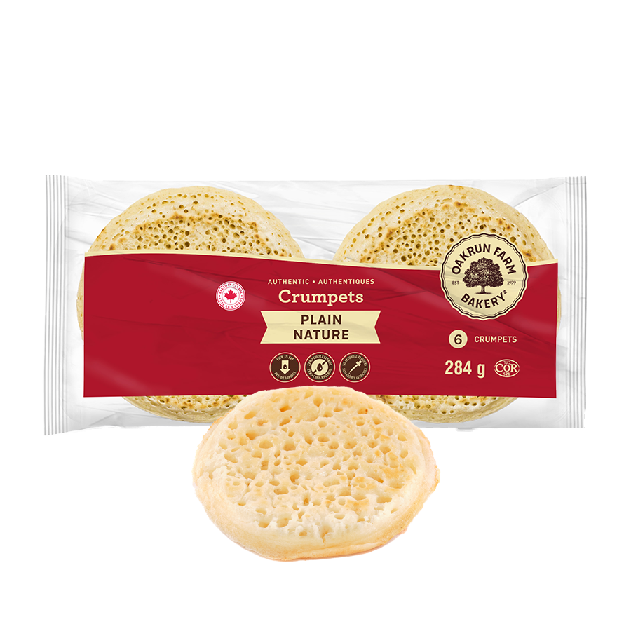 crumpets with packaging